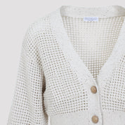 Brunello Cucinelli Cardigan - Nude & Neutrals | 361e352bae646f00061e3a28cfe017de09b22861