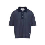 Ami Paris Polo - Blue | e25d298334f552e173d21c49fddb4842650eddd2