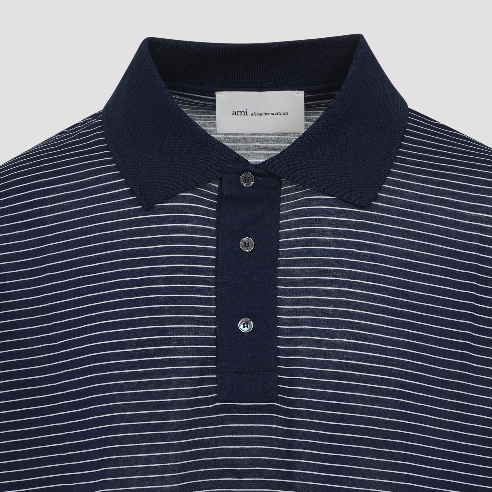 Ami Paris Polo - Blue | f880b9d39c022ebebc5803337c1ef0617001ab4c