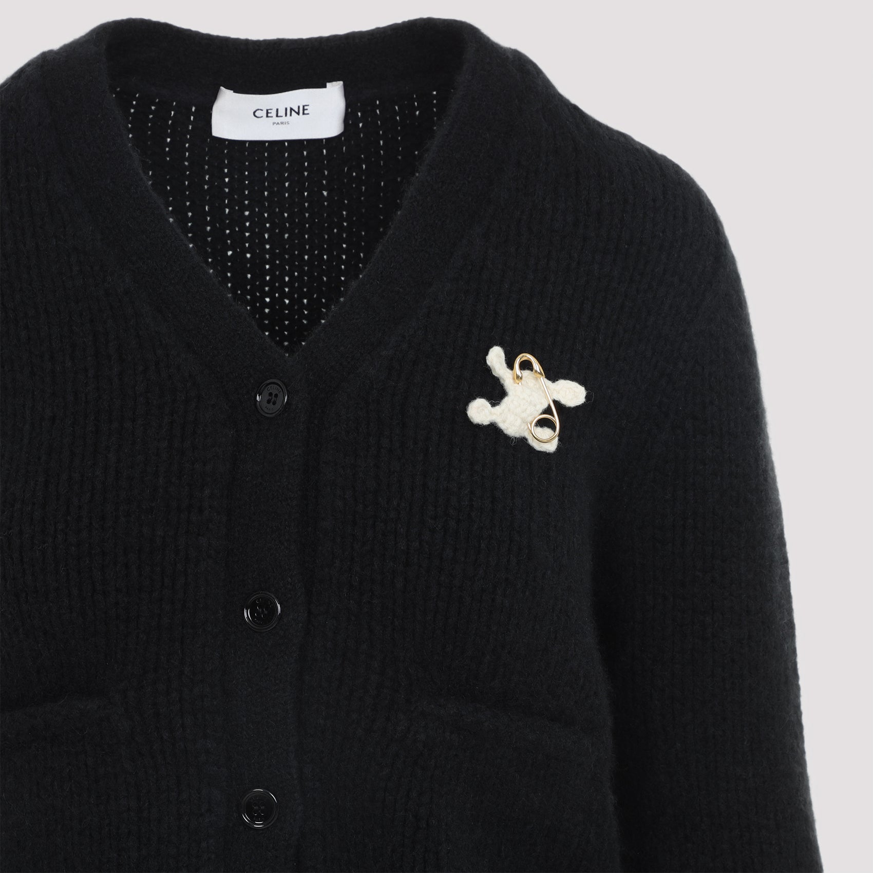 Celine Cardigan - Black | 3605f2212e5e6a2f3ca424af887cd8576ae4c239
