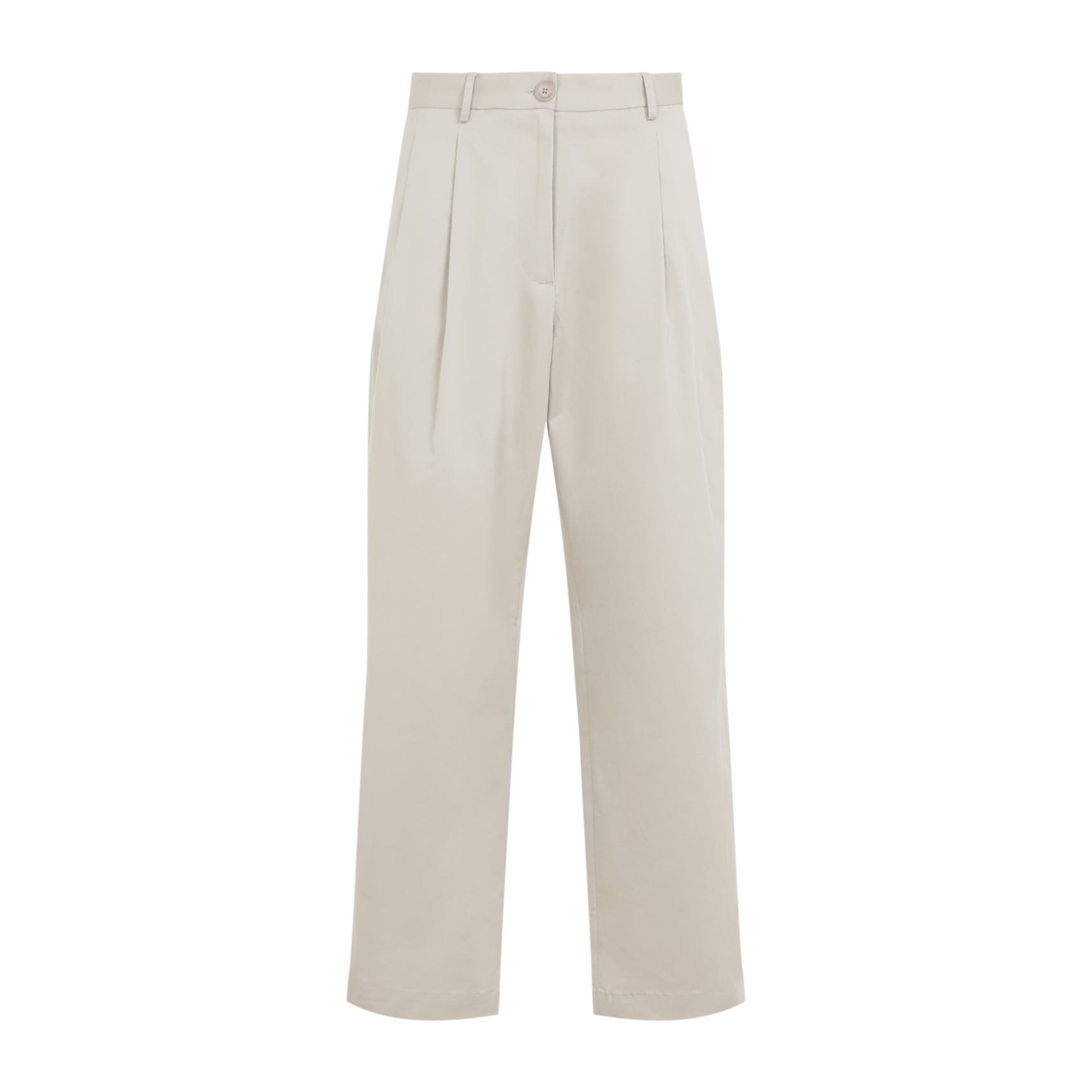 The Frankie Shop Norstrand Cotton Chino Trousers - WOMEN CLOTHING - THE FRANKIE SHOP - T.Luxy