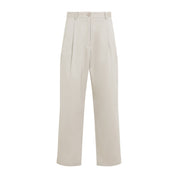 The Frankie Shop Norstrand Cotton Chino Trousers - WOMEN CLOTHING - THE FRANKIE SHOP - T.Luxy