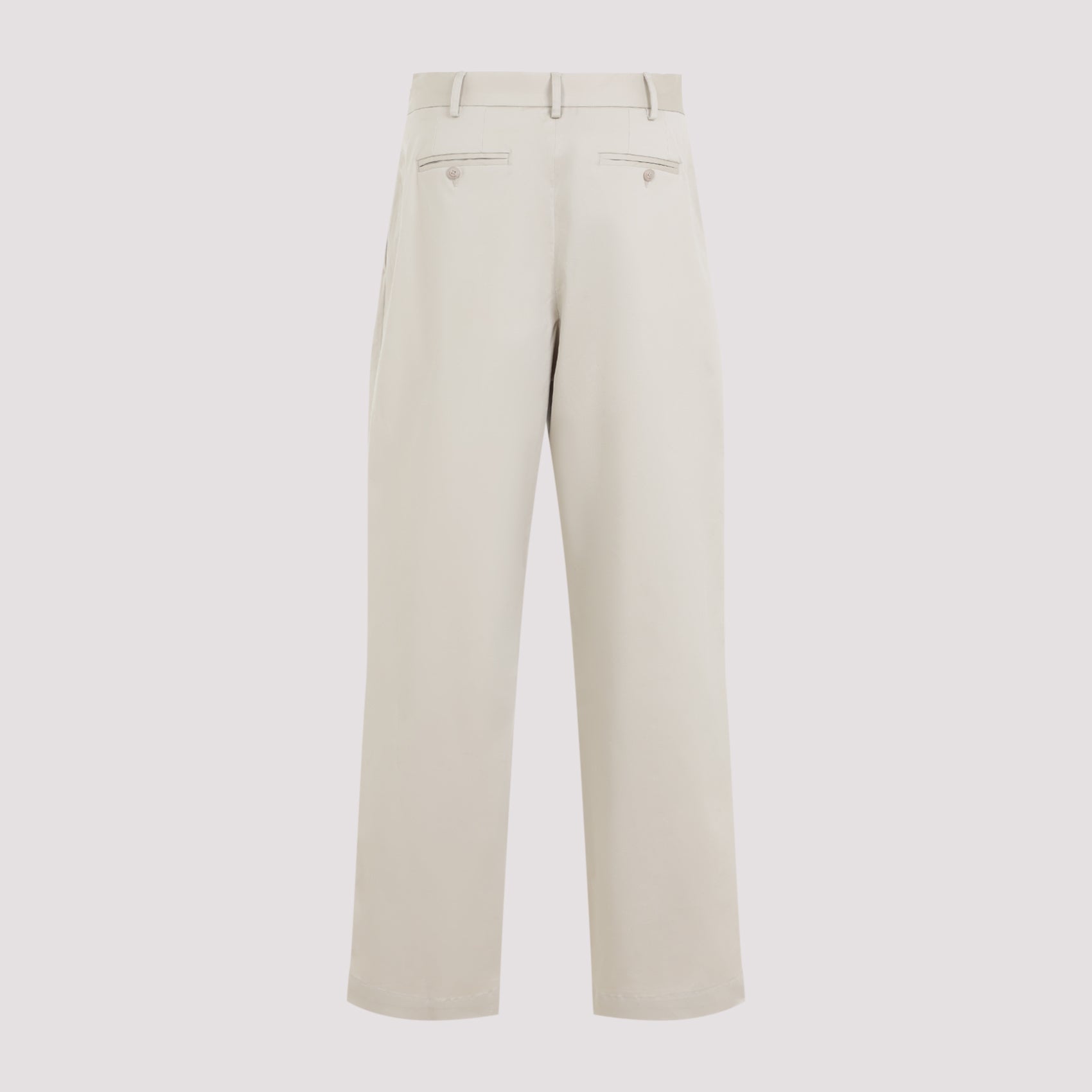 The Frankie Shop Norstrand Cotton Chino Trousers - WOMEN CLOTHING - THE FRANKIE SHOP - T.Luxy