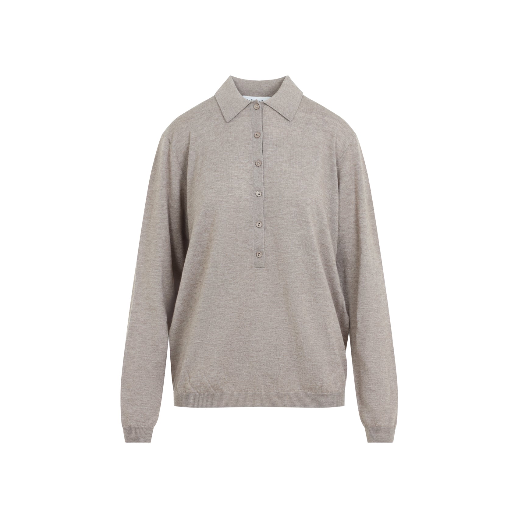 The Frankie Shop Tala Knit V-Neck Polo - WOMEN CLOTHING - THE FRANKIE SHOP - T.Luxy