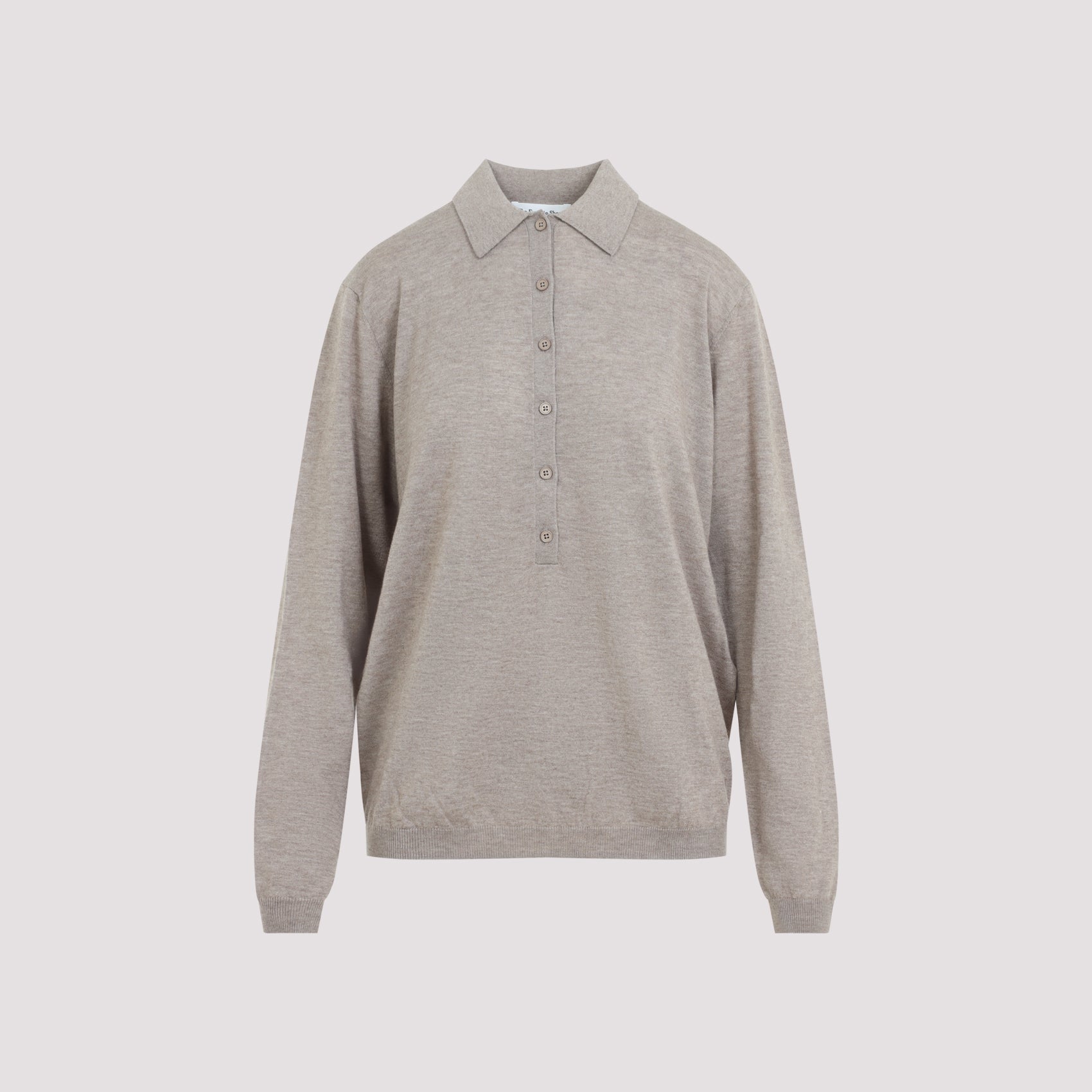 The Frankie Shop Tala Knit V-Neck Polo - WOMEN CLOTHING - THE FRANKIE SHOP - T.Luxy