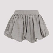 The Frankie Shop Alina Bubble Hem Shorts - WOMEN CLOTHING - THE FRANKIE SHOP - T.Luxy