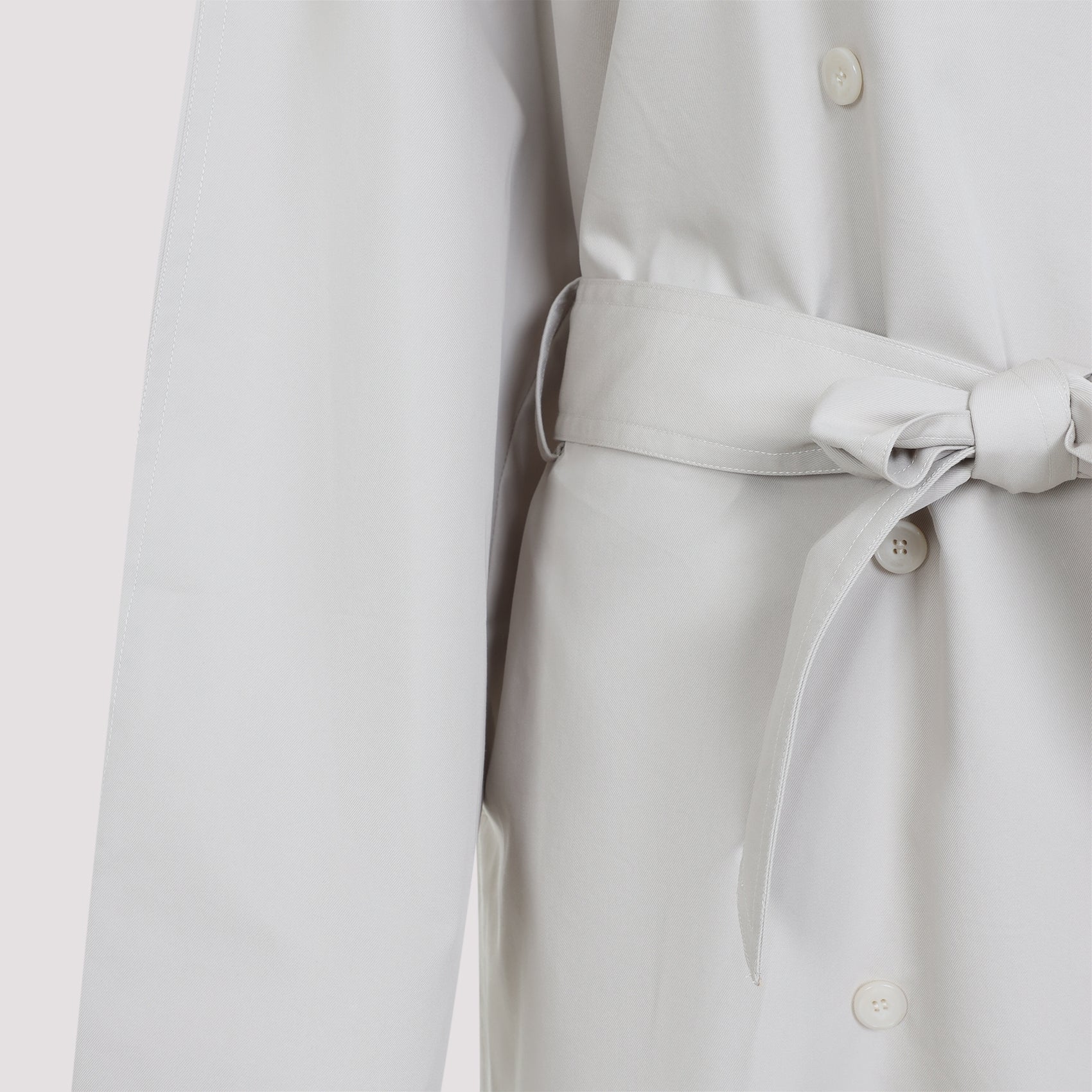 The Frankie Shop Riva Cotton Trench Coat - WOMEN CLOTHING - THE FRANKIE SHOP - T.Luxy