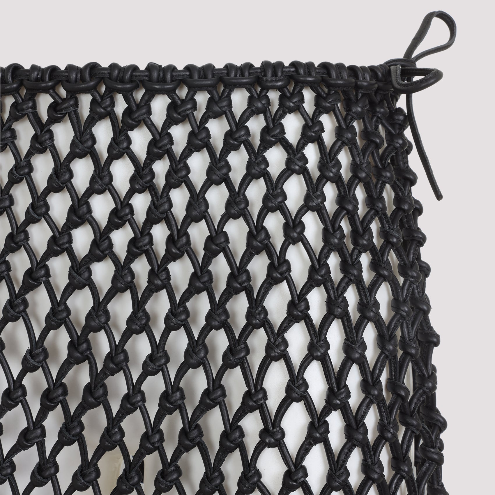 The Frankie Shop Nelaya Leather Macramé Skirt - WOMEN CLOTHING - THE FRANKIE SHOP - T.Luxy