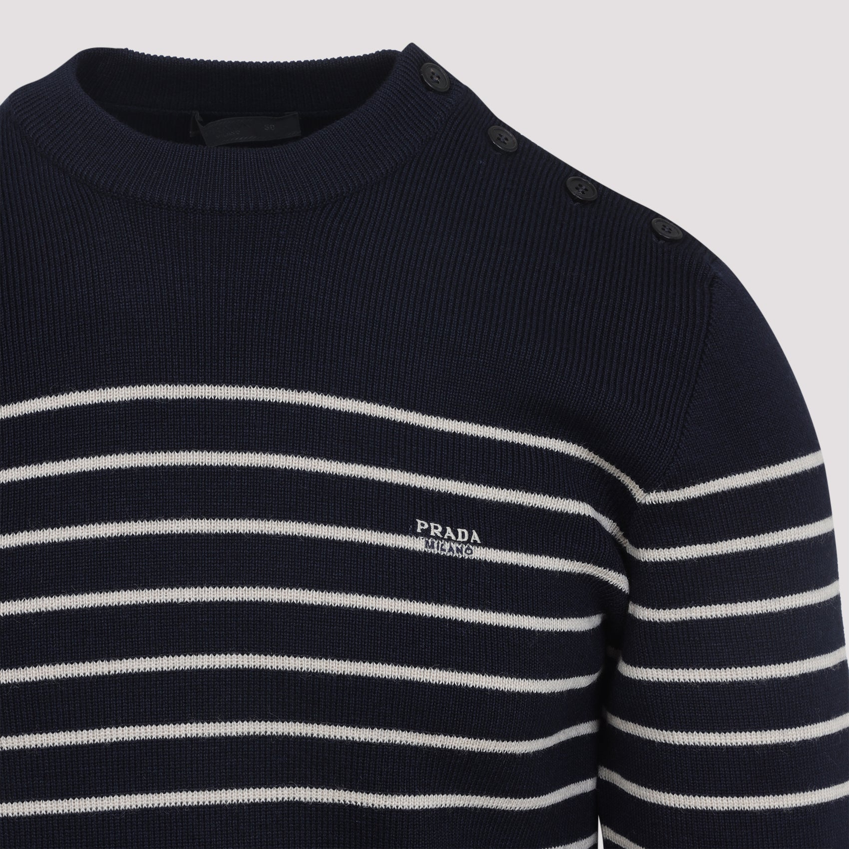Prada Sweater - Blue | 602a36f5bb47df9f4b3ae844ab91a5848169107f