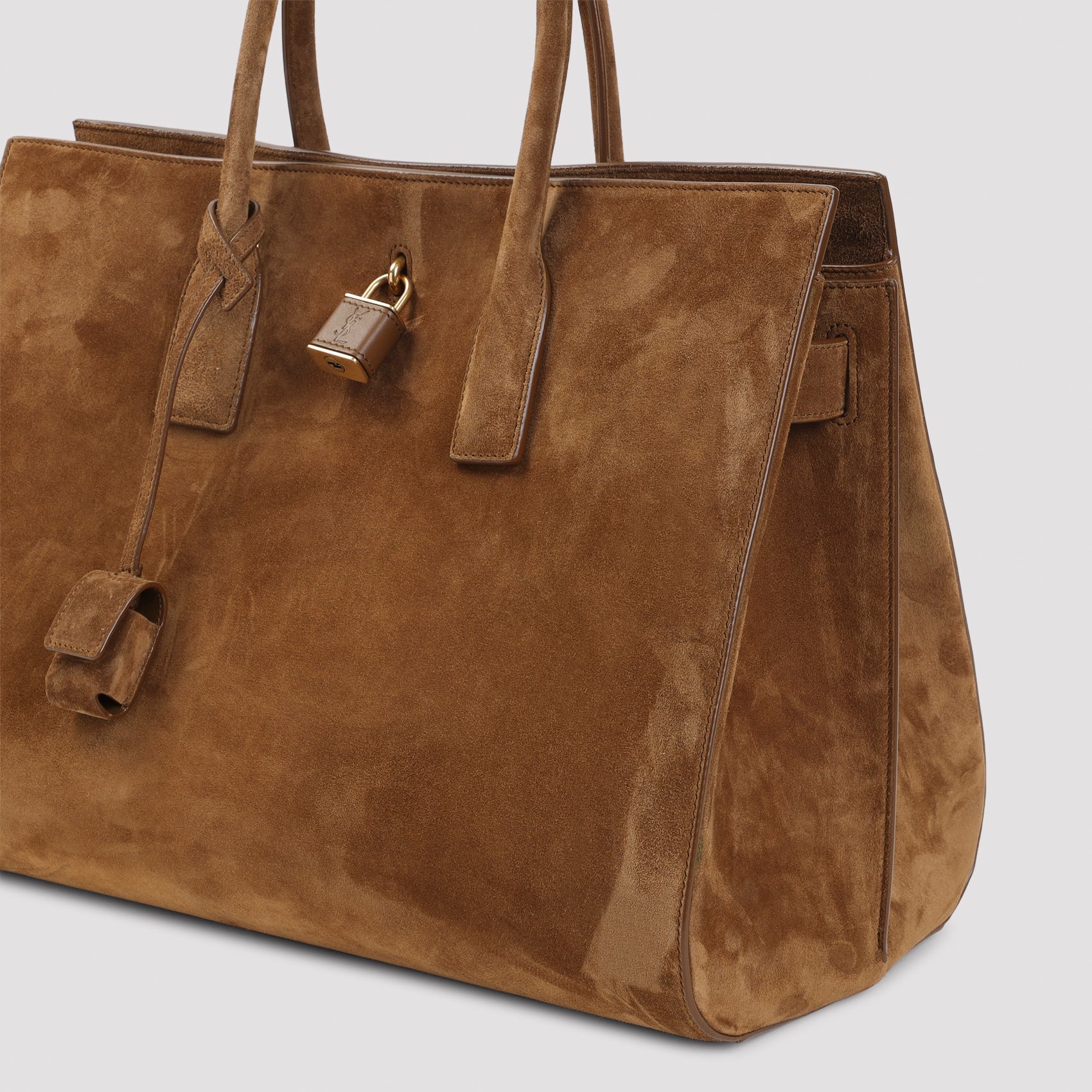 Saint Laurent Handbag - Brown | 103bf728fdba4e7f4f6a5ea3cf2a3f2355194ac4