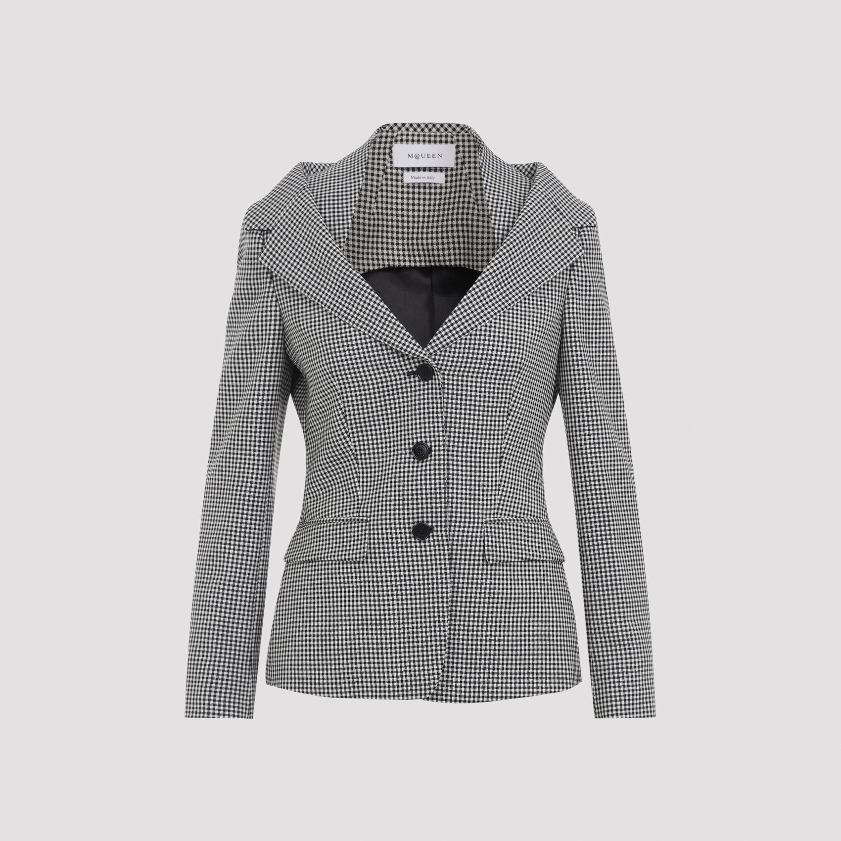 Alexander Mcqueen Off Shoulder Jacket Harness - WOMEN CLOTHING - ALEXANDER MCQUEEN - T.Luxy