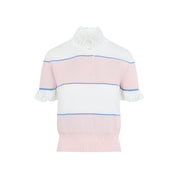 Alexander Mcqueen Stripe Top - WOMEN CLOTHING - ALEXANDER MCQUEEN - T.Luxy