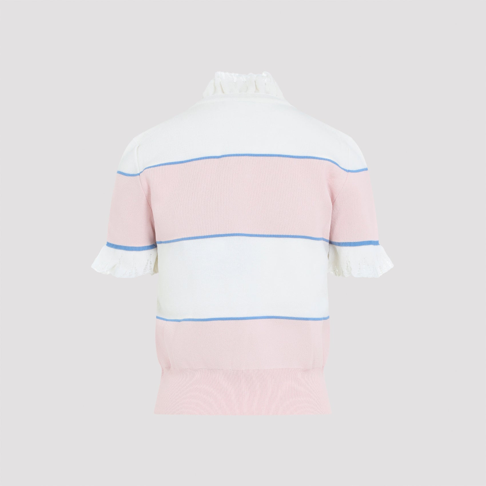 Alexander Mcqueen Stripe Top - WOMEN CLOTHING - ALEXANDER MCQUEEN - T.Luxy