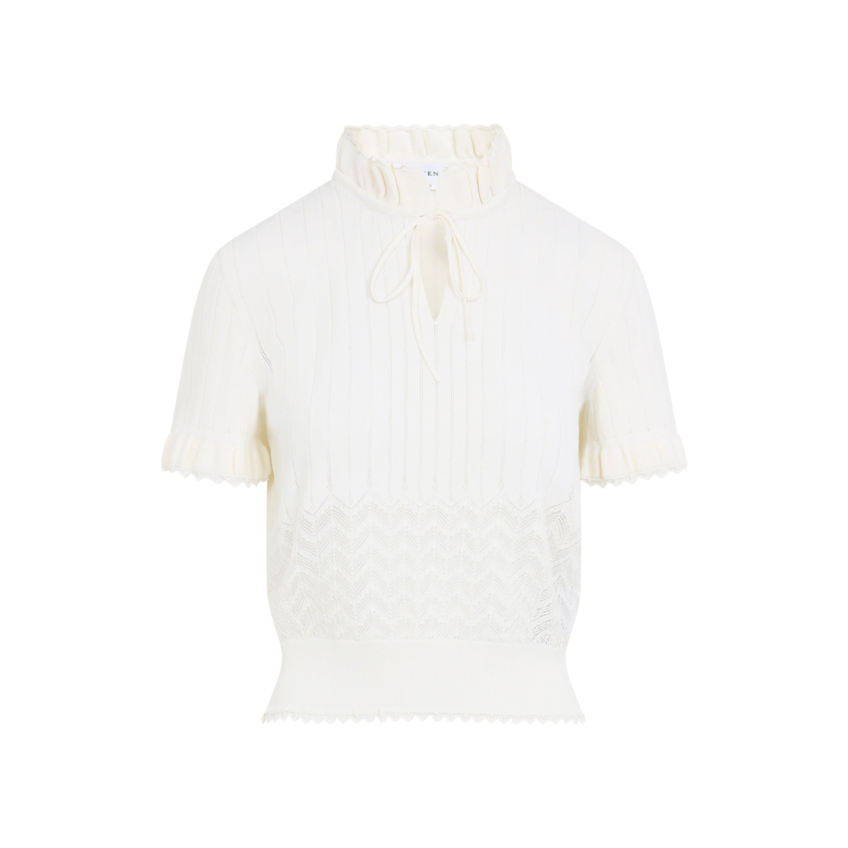 Alexander Mcqueen Lace Top - WOMEN CLOTHING - ALEXANDER MCQUEEN - T.Luxy