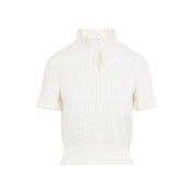 Alexander Mcqueen Lace Top - WOMEN CLOTHING - ALEXANDER MCQUEEN - T.Luxy