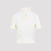 Alexander Mcqueen Lace Top - WOMEN CLOTHING - ALEXANDER MCQUEEN - T.Luxy