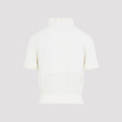 Alexander Mcqueen Lace Top - WOMEN CLOTHING - ALEXANDER MCQUEEN - T.Luxy