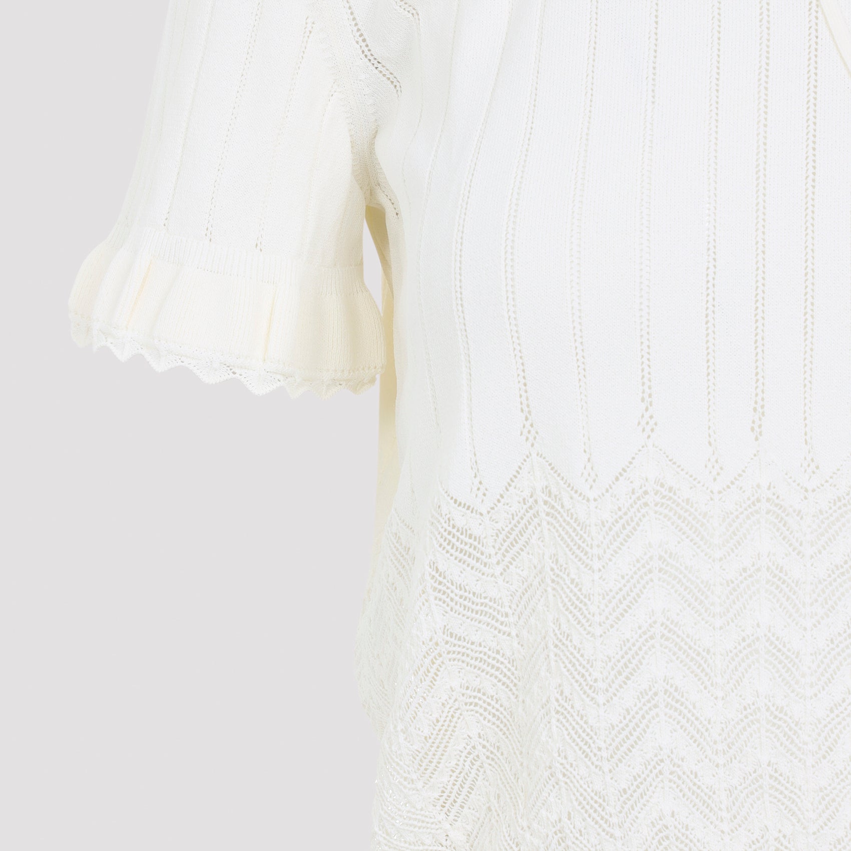 Alexander Mcqueen Lace Top - WOMEN CLOTHING - ALEXANDER MCQUEEN - T.Luxy