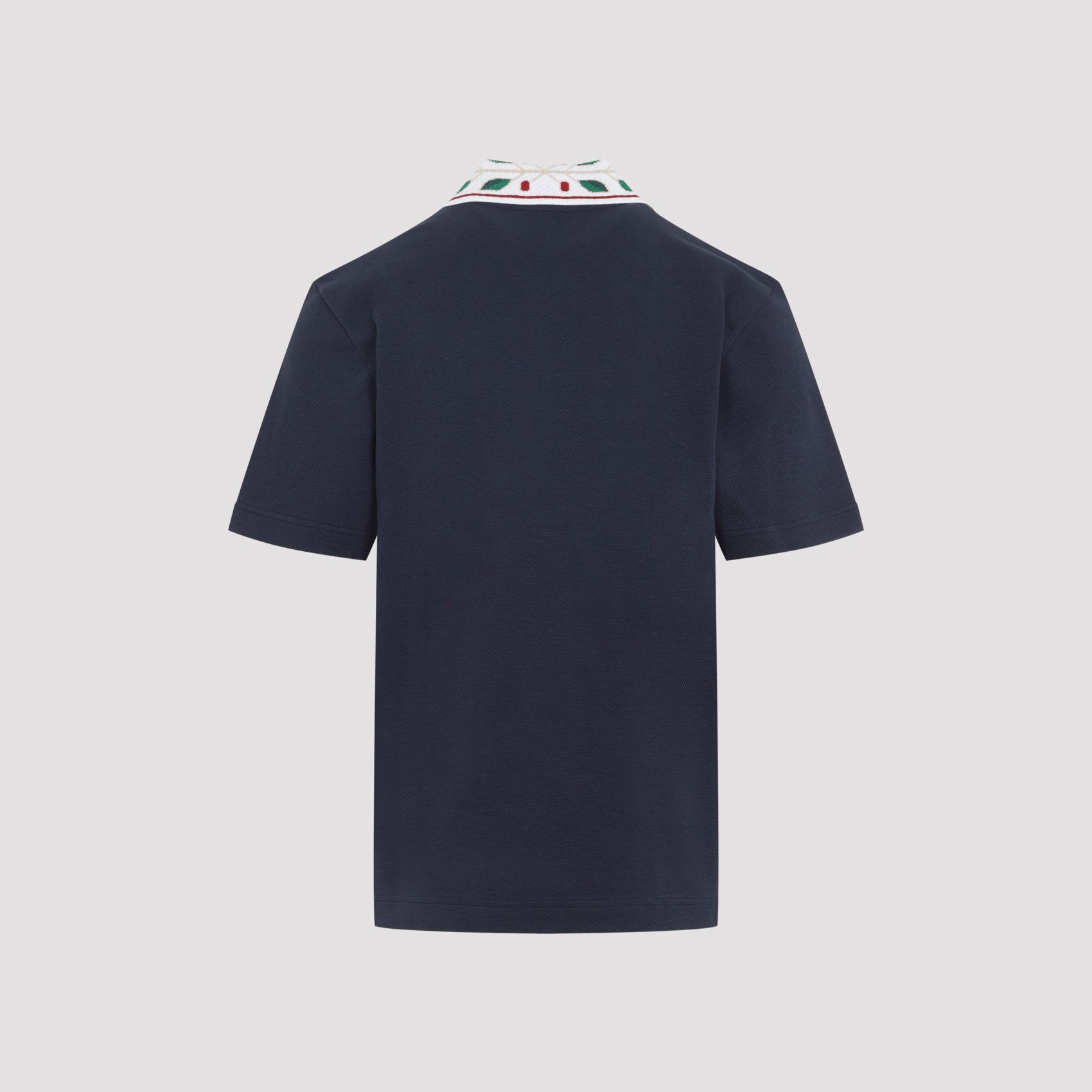 Casablanca Laurel Piqué Polo - MEN CLOTHING - CASABLANCA - T.Luxy