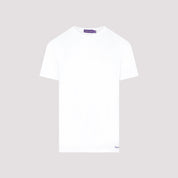 Ralph Lauren Embroidered Logo T-Shirt - MEN CLOTHING - Ralph Lauren Purple Label - T.Luxy