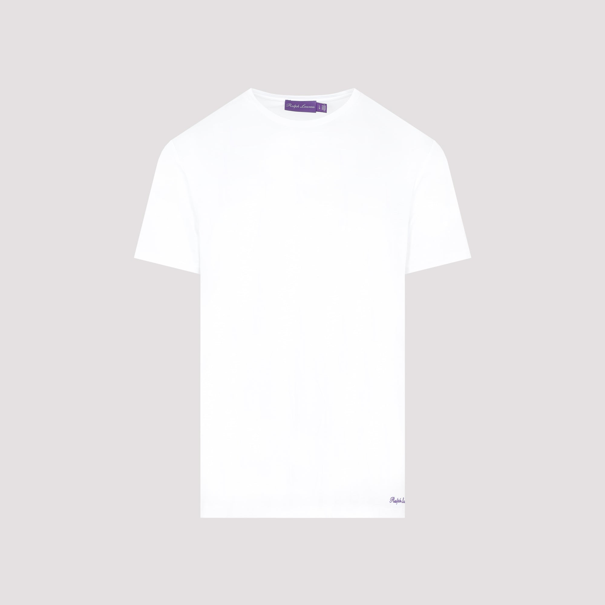 Ralph Lauren Embroidered Logo T-Shirt - MEN CLOTHING - Ralph Lauren Purple Label - T.Luxy