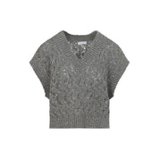 Brunello Cucinelli V neck - Green | 4f389e81886912d9af50b8e0e11d94a4cc00576e
