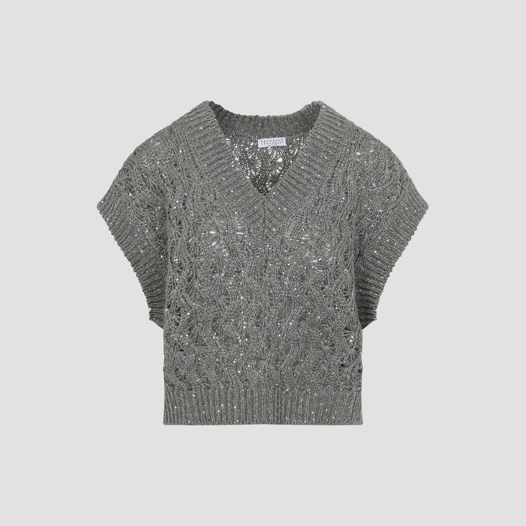 Brunello Cucinelli V neck - Green | c71f6baaf087276c7c3d9ac88eb06469588cb0a1