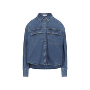 Brunello Cucinelli Denim&leather - Blue | 391e5bfc11e6bbee43579f9dbce001f9b53e86c9