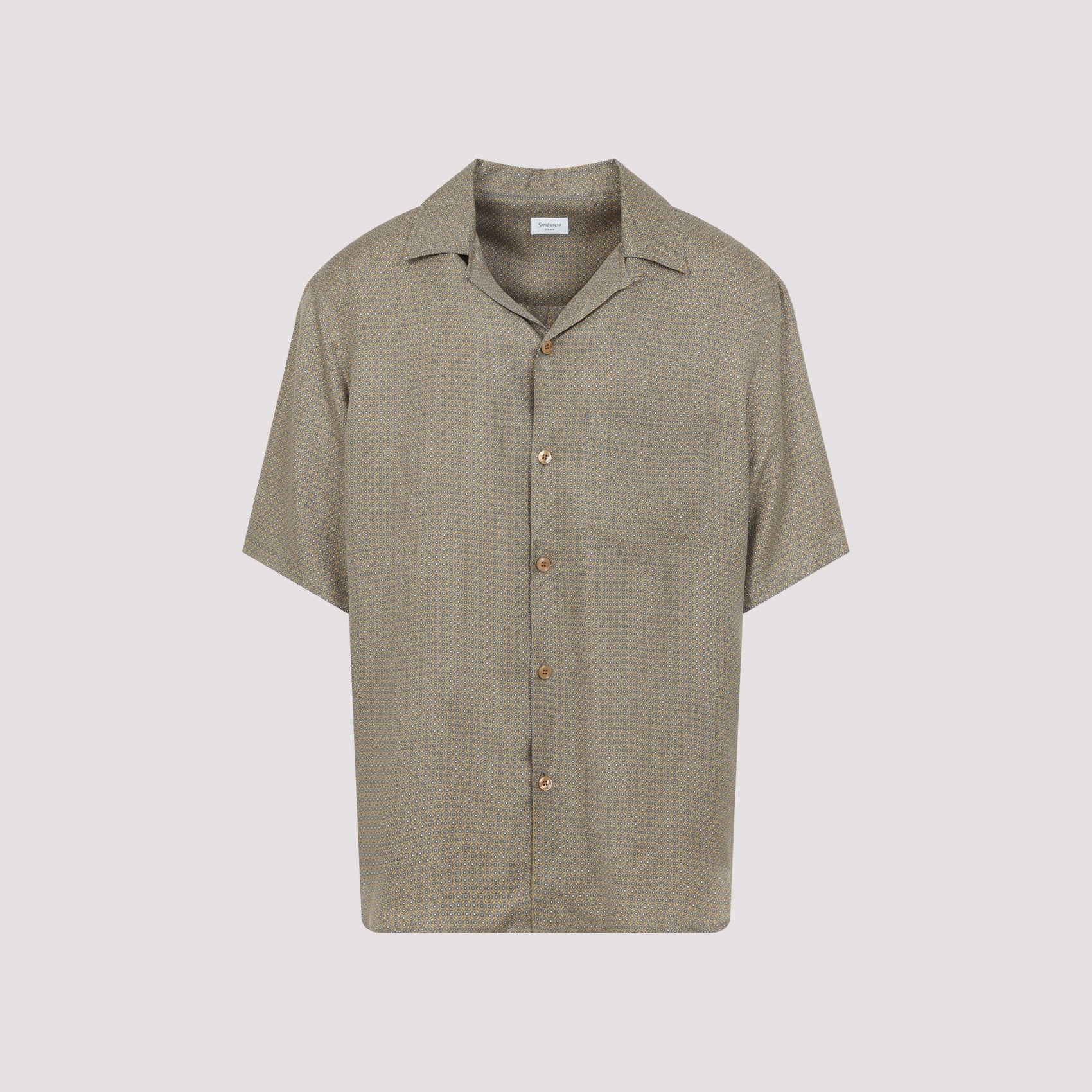 Saint Laurent Shirts - Green | 109acb6593c2fd31750cbe72cdd26e242b3c1a3b