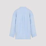 Max Mara`S Shirts - Blue | 17b0491cf3784ce5ebe4204b493d566563dac622