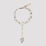 Alexander Mcqueen Pavè Skull Bracelet - WOMEN ACCESSORIES - Alexander Mcqueen - T.Luxy