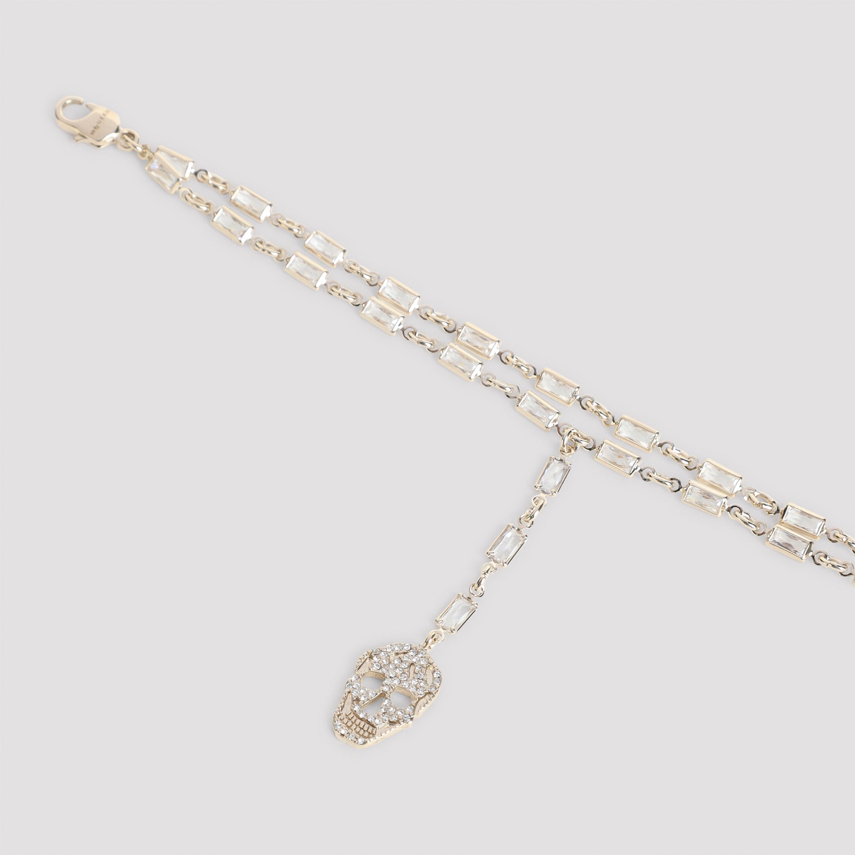 Alexander Mcqueen Pavè Skull Bracelet - WOMEN ACCESSORIES - Alexander Mcqueen - T.Luxy