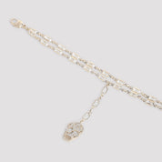 Alexander Mcqueen Pavè Skull Bracelet - WOMEN ACCESSORIES - Alexander Mcqueen - T.Luxy