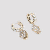 Alexander Mcqueen Pavè Skull Earrings - WOMEN ACCESSORIES - ALEXANDER MCQUEEN - T.Luxy