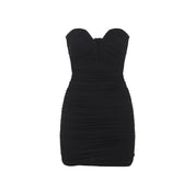 Elisabetta Franchi Mini dresses - Black | cef09b3d97ce46374195a51b8f52ad0525f634c1