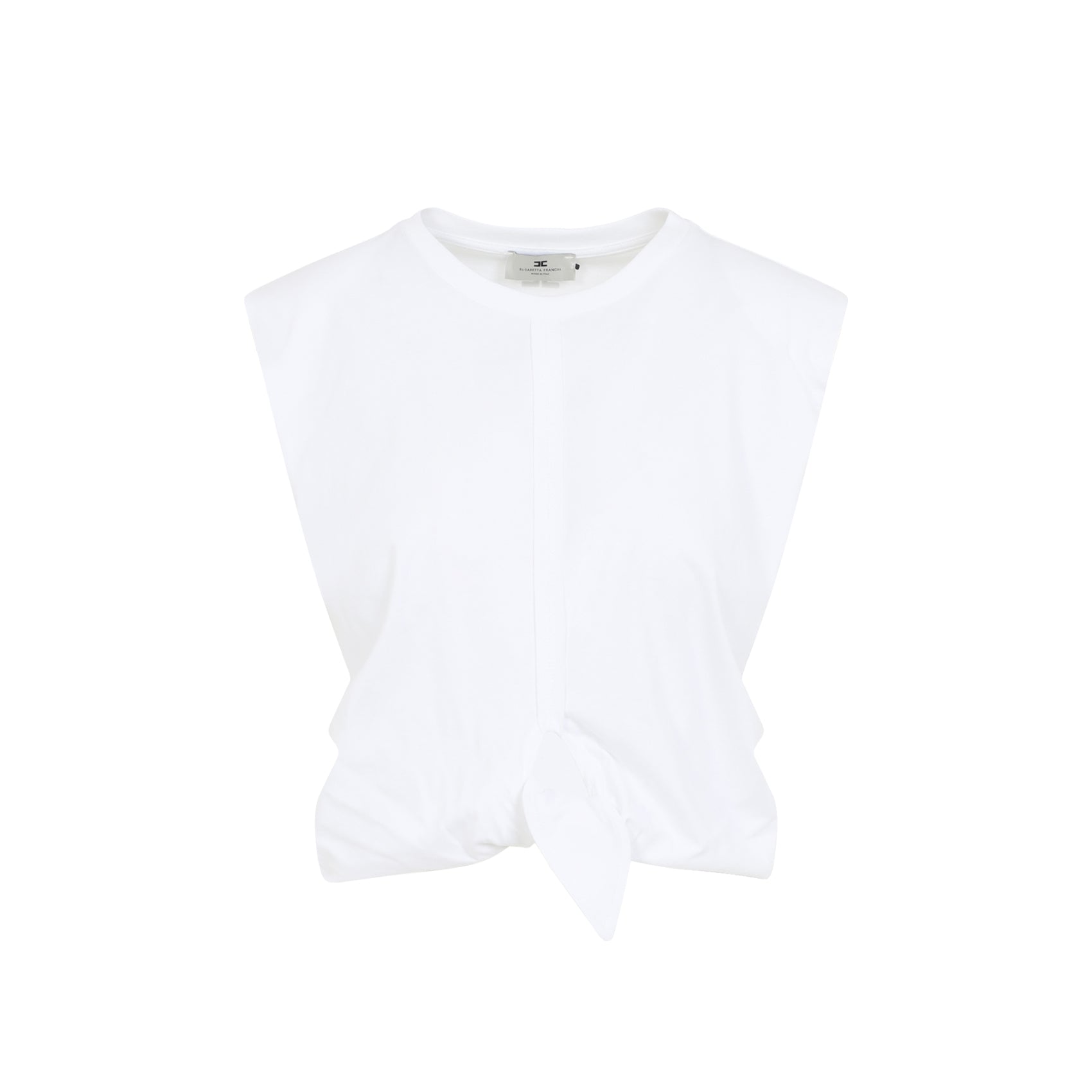 Elisabetta Franchi T-shirts - White | 65e891a8860d1efb103061d3bcd6a7b791e1ba44