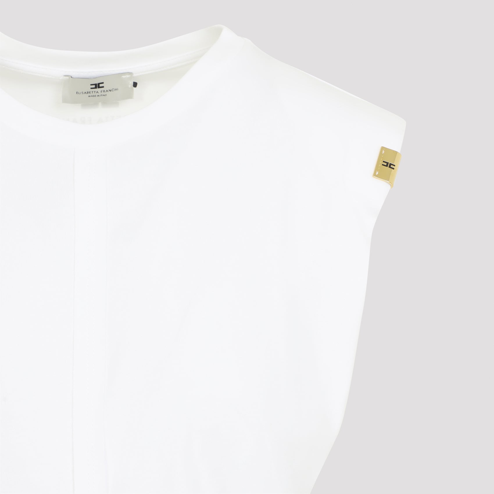 Elisabetta Franchi T-shirts - White | f51c9a6b185a5711f9ce5a258a5fddc8f63d1c42