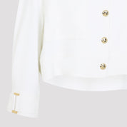 Elisabetta Franchi Jackets - White | be01cccfee108f857c833013ad04218dc26da078