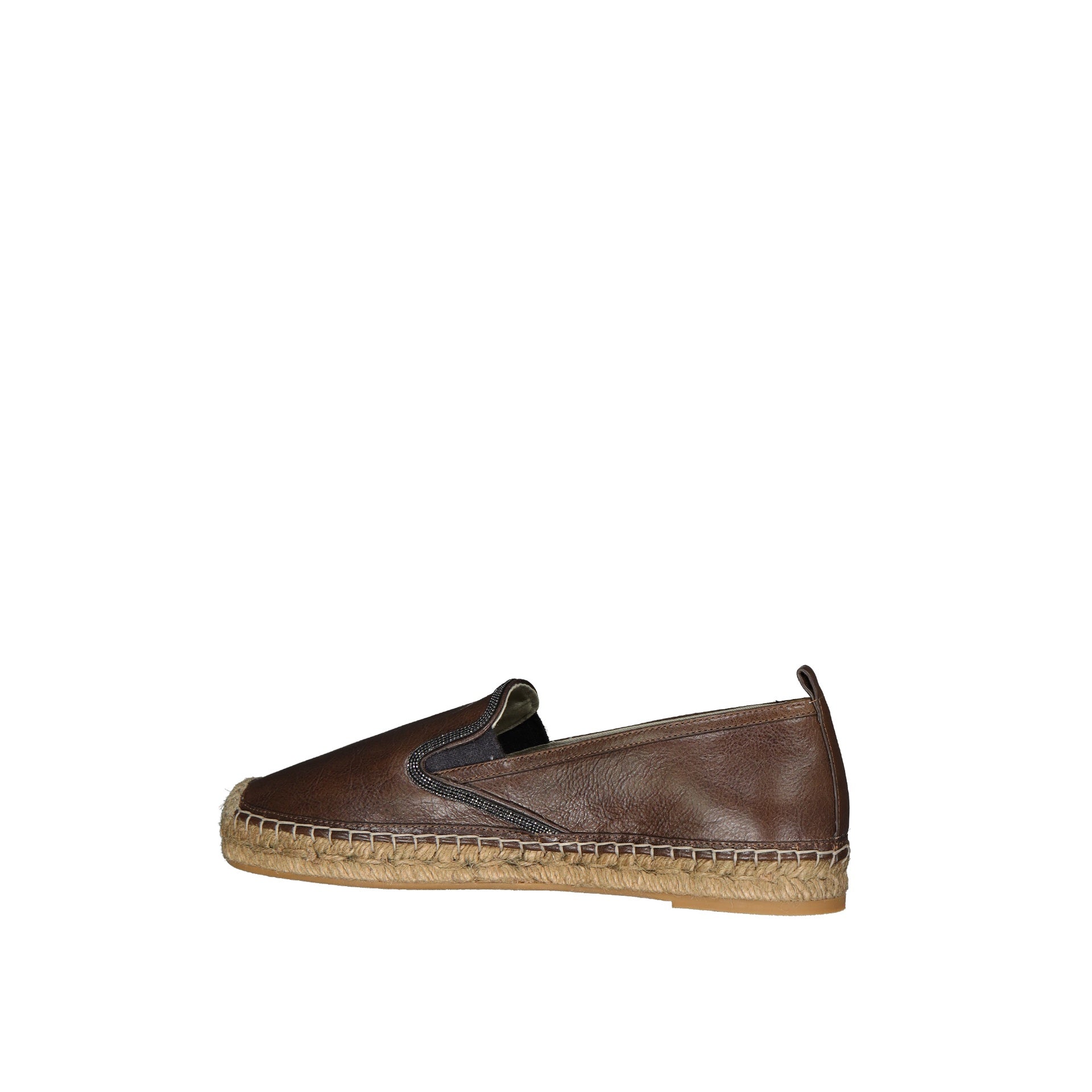 Brunello Cucinelli Leather Espadrilles - WOMEN SHOES - BRUNELLO CUCINELLI - T.Luxy