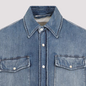 Alexander Mcqueen Shirts - Blue | 394ef149ad55d53eddf9fc1335c68583deebe0a6