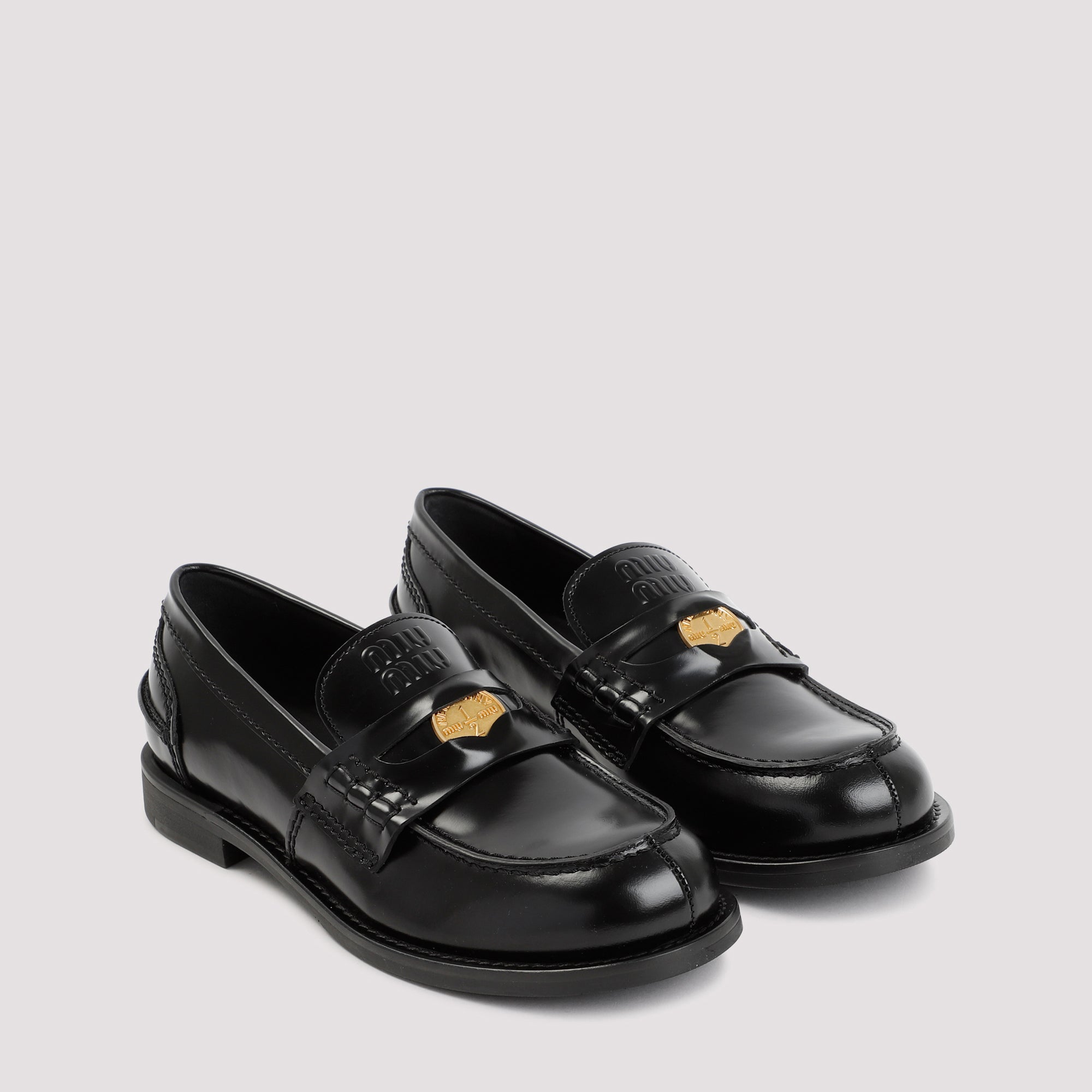 Miu Miu Loafers - Black | 34fd73ad60ec421767e94e38306bef8b151d8460