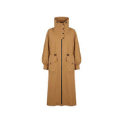 Herno Long Funnel-Neck Trench Coat - WOMEN CLOTHING - HERNO - T.Luxy
