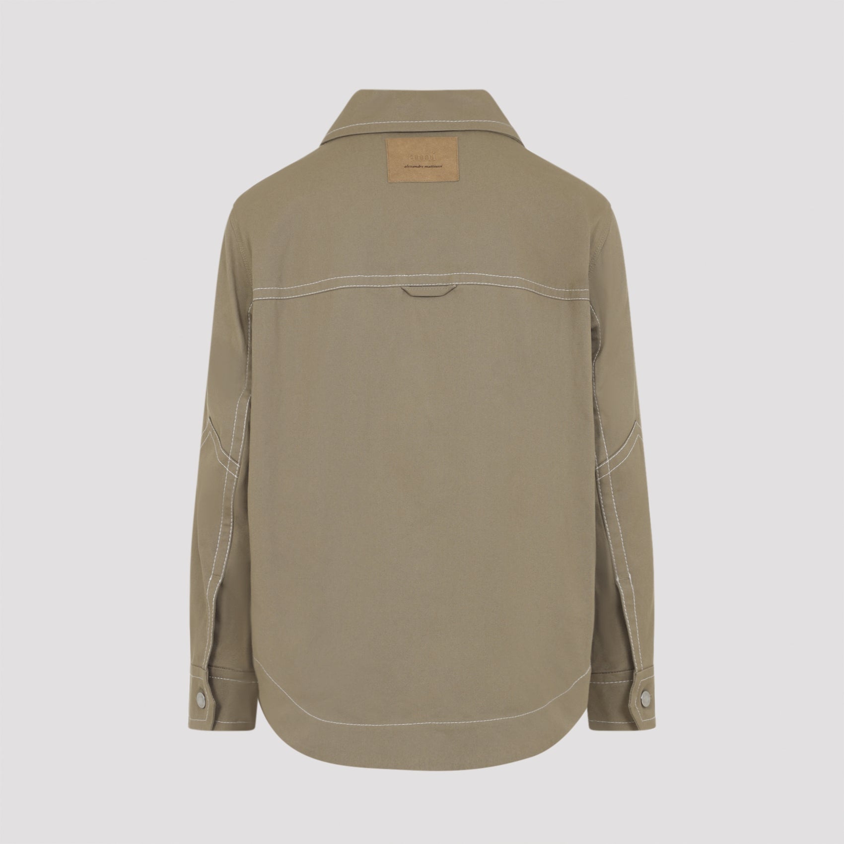 Ami Paris Jackets - Nude & Neutrals | cb6443a1e73ba1073eac49786da598e1cbf8dd34