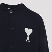 Ami Paris Cardigan - Blue | 601904758fc2e01f9062bf39e5865060a68504fa
