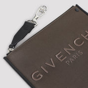 Givenchy Canvas Zipped Pouch - MEN BAGS - GIVENCHY - T.Luxy