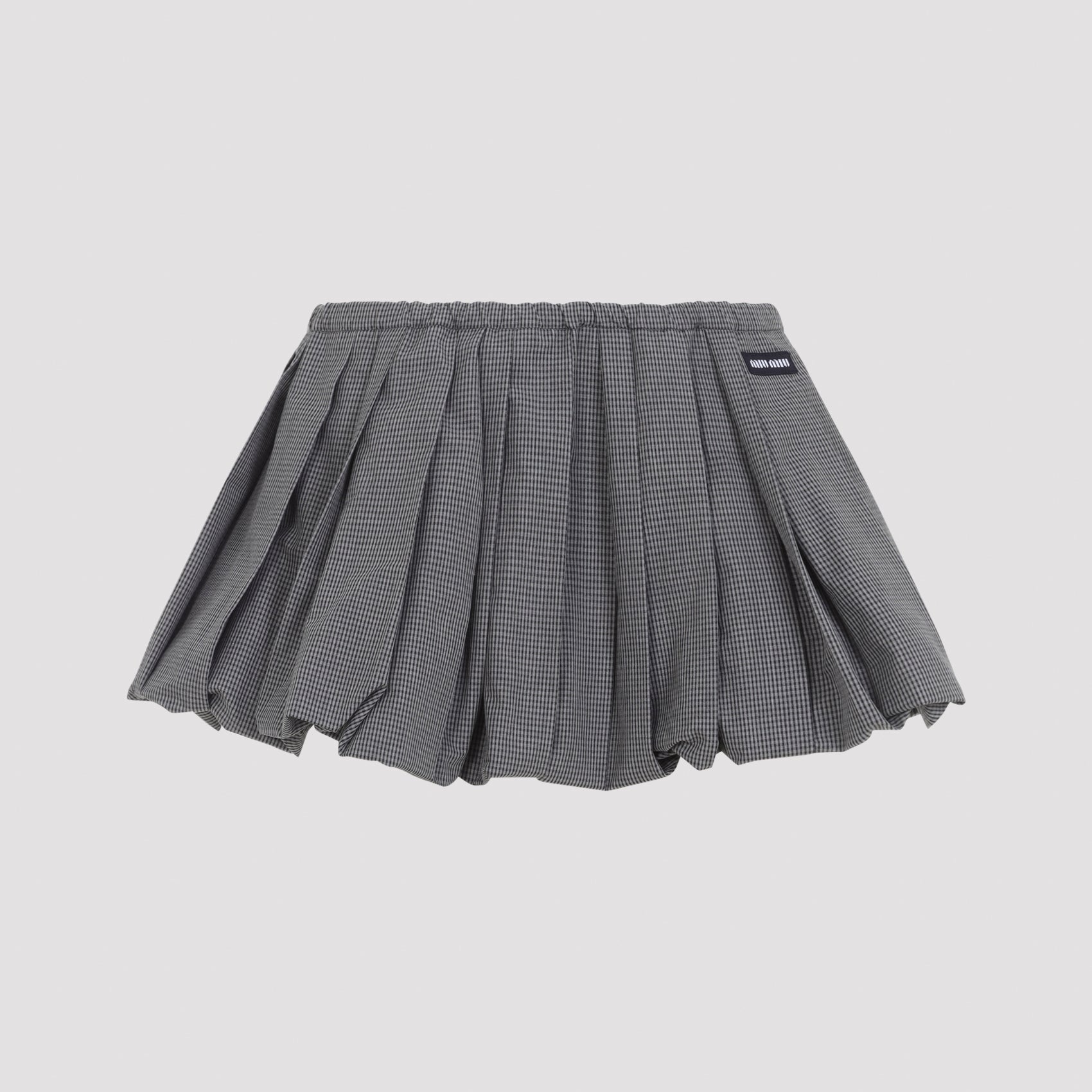 Miu Miu Mini skirts - Grey | f39959da85dedf7028e7adc10d515c68002c381d