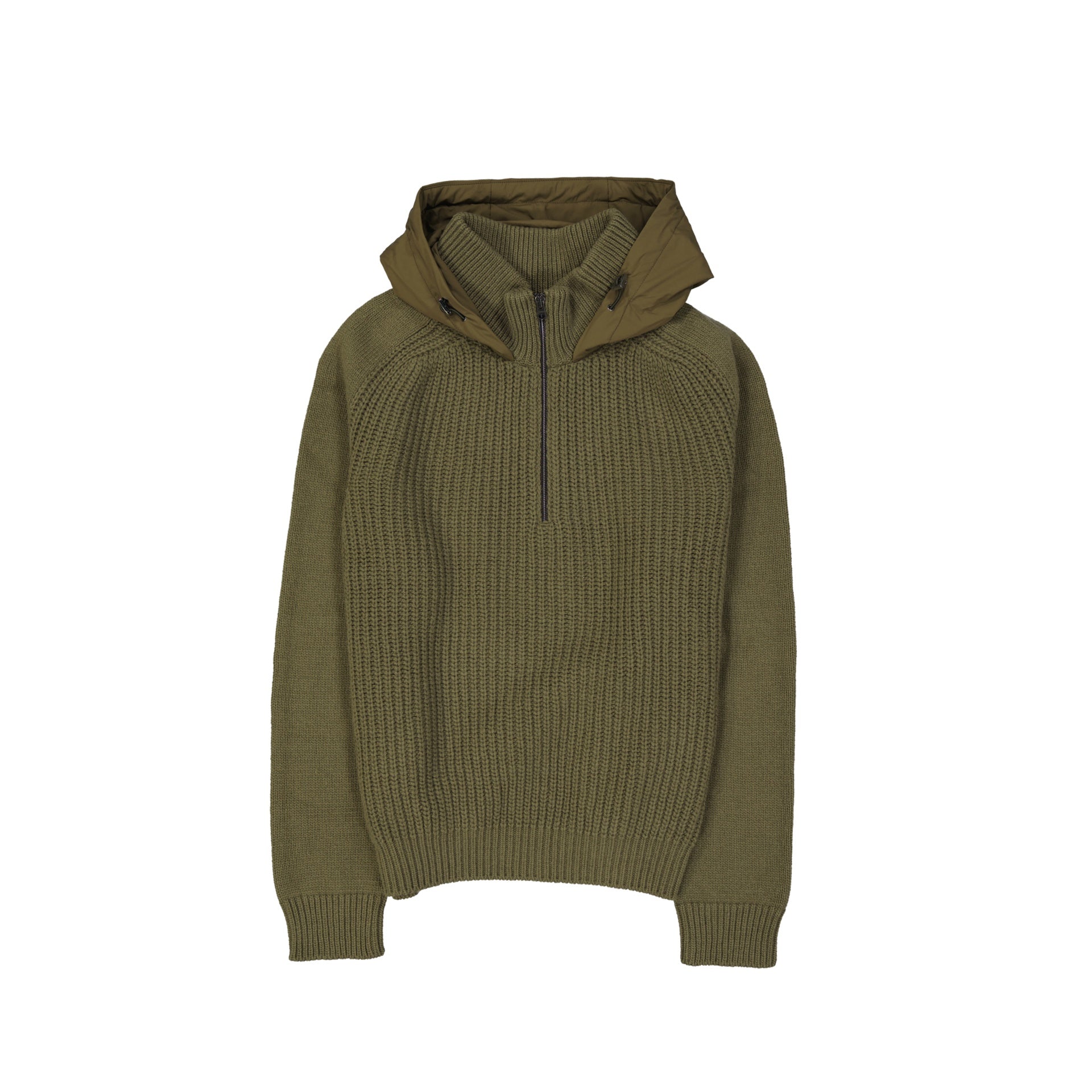 Herno Long - Sleeved Hooded Knitted Jumper - MEN CLOTHING - HERNO - T.Luxy
