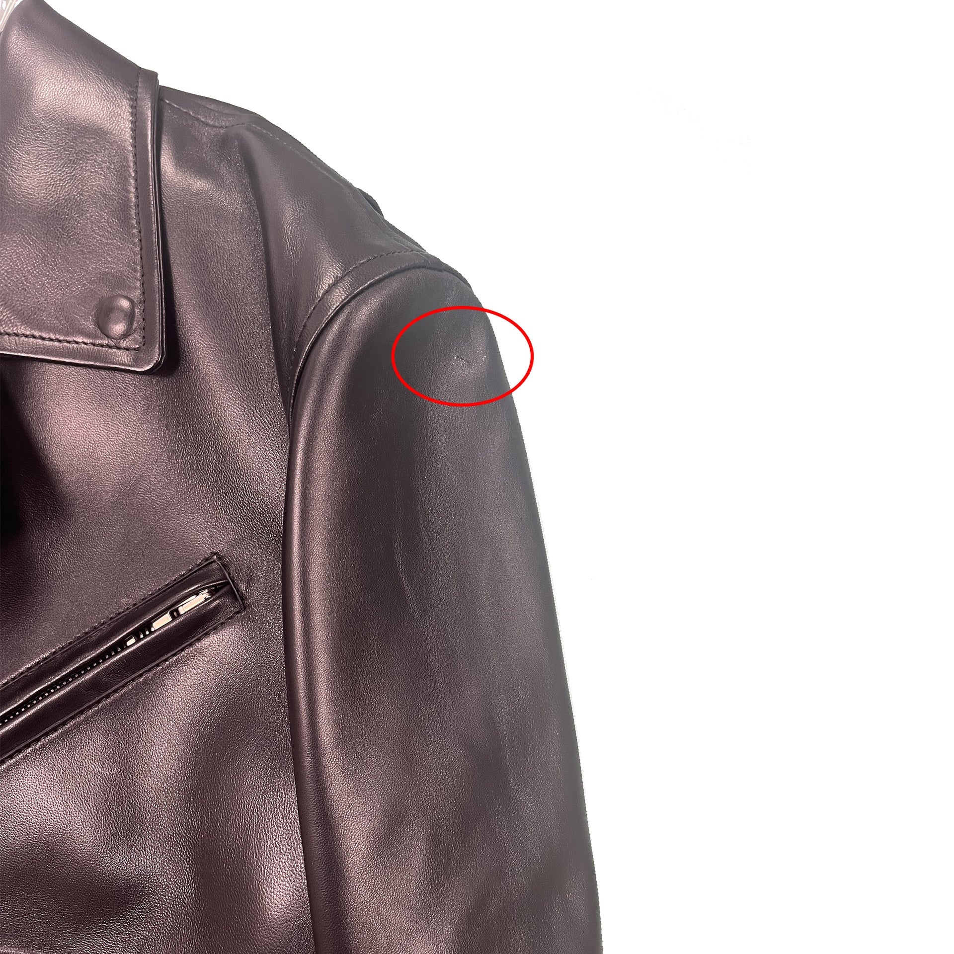 Loewe Leather Biker Jacket