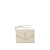 Saint Laurent Cassandre Matelassé Pouch - WOMEN BAGS - SAINT LAURENT - T.Luxy