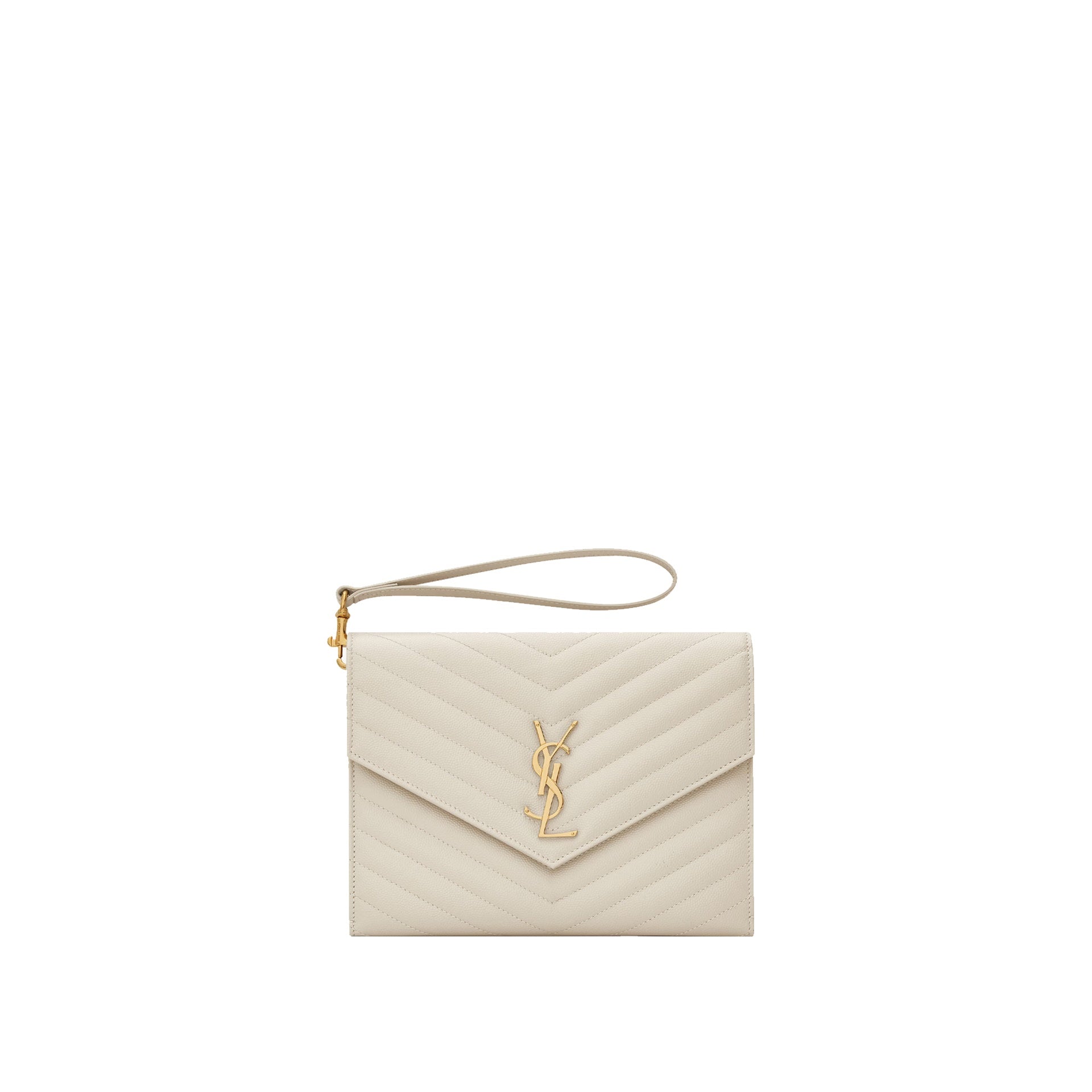 Saint Laurent Cassandre Matelassé Pouch - WOMEN BAGS - SAINT LAURENT - T.Luxy
